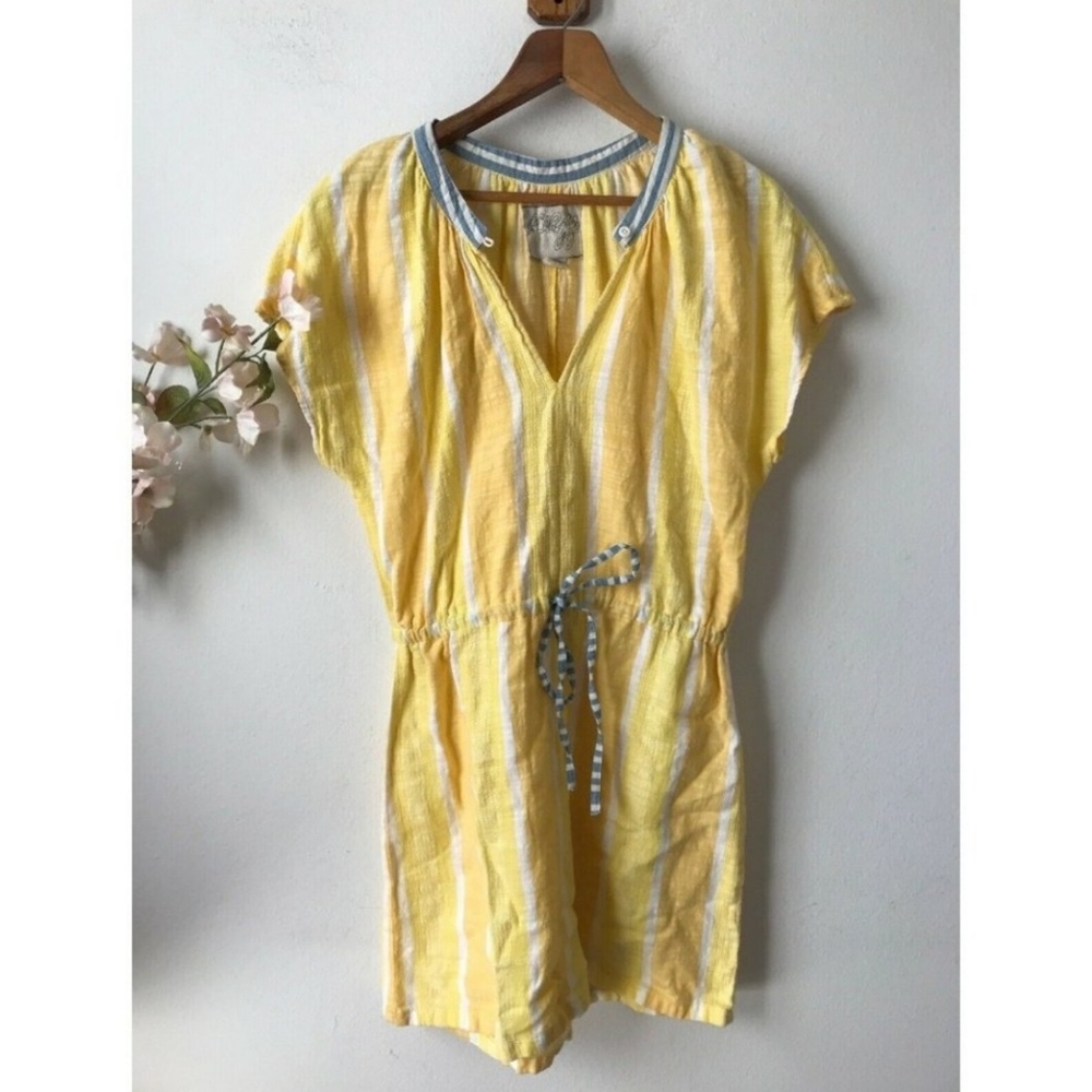 Ace & Jig Artsy Butter Yellow Summer Dress